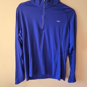 C9 by Champion Blue 1/4 Zip Athletic Pullover - Size XL